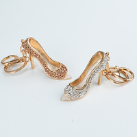 Porte-clés Chaussures à Talons Hauts pour Femmes et Filles, Design Ouvert, Strass, Vente Chaude