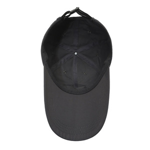Men's And Women's Breathable Baseball Cap Long Brim Sun Hat Outdoor Fishing Hat Black Polyester - Product Image 3