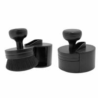 Brosse de nettoyage automobile multi-usages à poils doux, outil de nettoyage de surface en microfibre écologique, manche en PP durable, compacte