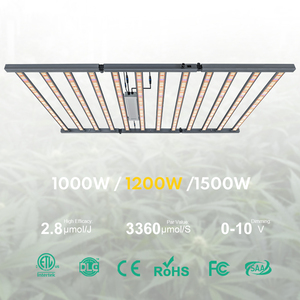 Luces LED de Cultivo de Espectro Completo <span class=keywords><strong>Samsung</strong></span> LM281B+ Lm301b Lm301H Evo de 1500W 1000W 1200w para Plantas de Interior, Más Vendidas con <span class=keywords><strong>Descuento</strong></span> - Product Image 1