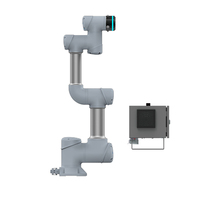 Bras de robot industriel compact GCR3-618, 6 axes, charge utile de 3 kg, portée de 618 mm, IP54/IP65, pour la manutention des matériaux, déploiement rapide