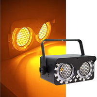 Nouveau projecteur de scène LED COB 200W blanc chaud, double faisceau, pour théâtre, églises, éclairage DMX pour public