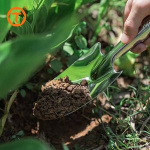 Pala Plana Cuadrada de Acero Inoxidable para Jardín, Mini Pala para Flores, Herramienta para Cavar y Trabajar en el Jardín - Product Image 3