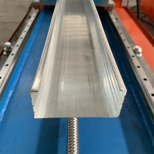 Drywall Steel Profile Metal Stud and Track Roll Forming Machine C Purlin Forming Machine CU Channel Purlin Making Machine Price - Product Image 6