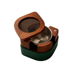 Quemador de Incienso de Madera de Acacia Ecológico Premium, Elegante, Hecho a Mano, Duradero, 100% Natural, con Aroma a Flor de Azahar - Product Image 1