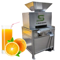 Presse à jus industrielle à double rouleau en acier inoxydable SUS304 pour le traitement du citron, de l'orange, du mandarin et du fruit de la passion