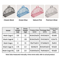 Cage de toilettage et de bain portable et pliable pour animaux de compagnie (chats et chiens) avec ventilation, pour l'extérieur, l'intérieur, la voiture, le séchage, le lavage et les voyages, vente en gros