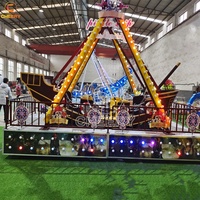Produits de parc d'attractions, équipements de fête foraine, attractions pour enfants, balançoire bateau, mini bateau pirate à vendre