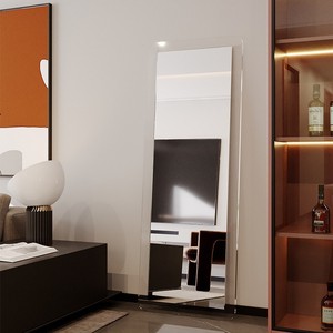 Tùy chỉnh Tùy chỉnh hình chữ nhật Led sàn gương Chiều dài đầy đủ cơ thể kích thước lớn miễn phí đứng - Product Image 4