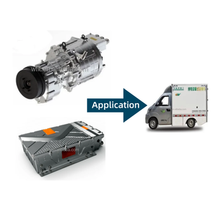 Camión de Caja de 2.5-3.5T, Motor Síncrono de Imán de 38KW y 12000rpm con Controlador, Furgoneta de Reparto - Product Image 3