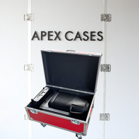 APEX CASES OEM - Coffret de transport et de rangement en aluminium sur mesure avec protection renforcée pour l'éclairage de scène DJ - Garantie de 3 ans