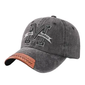 Fabrika doğrudan satış kahve beyzbol şapkası beyzbol özel kap toplu beyzbol şapkası s