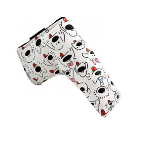 Housse de tête de club de golf (driver, putter, blade, mallet, Zero Torque) avec motif animalier chien en stock - Product Image 6