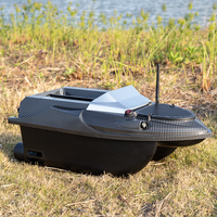 V080 2025 Nouveau Bateau Amorceur de Pêche à Grande Vitesse pour Carpe avec Sonar GPS, Détecteur de Poissons, Retour Automatique sur 180 Points GPS, Portée 800M, Capacité 3KG, 12V et Crochet de Largage