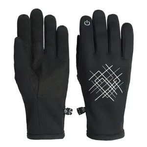 PISTESIGN Winter Bicycle Gloves Touchscreen Cycling Gloves Road Bike Gloves With Palm Grips