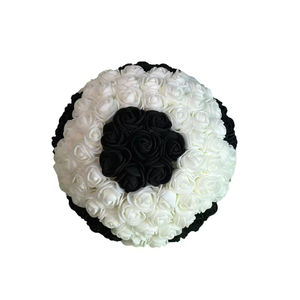 Flor de Rosa Artificial de la Temporada <span class=keywords><strong>FIFA</strong></span> 2026, Juguete de Fútbol con Forma de Mini Balón de Rosa, Decoración de Rosa Blanca, Regalo de Rosa Blanca, Decoración para Eventos - Product Image 5
