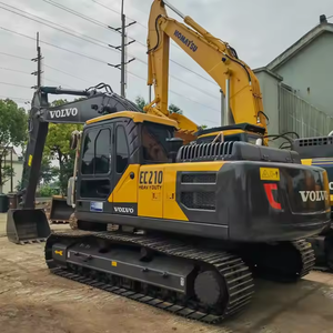 Nueva llegada 21Ton usado VOLVO EC210 excavadora de construcción con buenas condiciones excavadora sobre orugas para la venta - Product Image 2