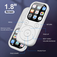 Reproductor de Música MP3/MP4 Portátil con Pantalla IPS, Bluetooth, Pantalla Grande, Grabación, Formato de Audio, Fabricante Mayorista