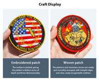 Badges brodés sur mesure. Écussons brodés personnalisés pour vêtements ; Écussons brodés avec support thermocollant