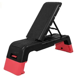 Wholesale Multi-function Exercise Deck Fitness 3 Incline Adjustable Aerobic Stepper Step Deck