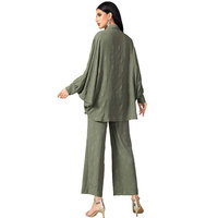 Nouvelles Abayas pour Femmes Lignes, Ensemble 2 Pièces, Vêtements Islamiques en Gros, Ensemble Abaya Luxe Doux, Haut et Pantalon