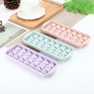 Vassoi per cubetti di ghiaccio a forma di cuore stampo per cioccolato facile rilascio vassoi per ghiaccio 21-cavità stampi in plastica cuore per cubetti di ghiaccio - Product Image 5