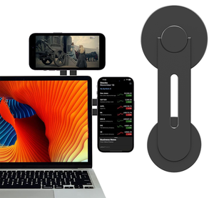 Klip dudukan samping Monitor Desktop 180 derajat, dapat diatur untuk IPhone magnet, dudukan ponsel mobil Laptop magnetik portabel untuk Tesla - Product Image 2