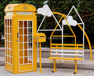 Màn Hình Ngoài Trời Điện Thoại Anh Pavilion Hộp Điện Thoại Tùy Chỉnh Đầy Màu Sắc <span class=keywords><strong>London</strong></span> Gian Hàng Điện Thoại - Product Image 4