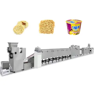 Automatic korean noodles grain product making machines indomie noodles maker instant noodles production line