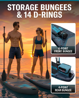 Planche de paddle gonflable Drop Stitch en gros – Haut de gamme personnalisable et robuste pour les eaux océaniques