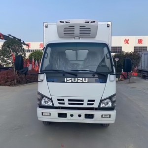 รถบรรทุกห้องเย็น ISUZU ELF 4x2 ของญี่ปุ่น ขนาด 4 ตัน สำหรับขนส่งอาหารทะเลและเนื้อสัตว์ - Product Image 2