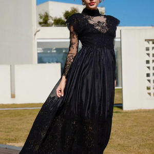 Buy Black Empire Waist Dress With Sleeves Elegant Square Neck | Alibaba.com Buy Black Empire Waist Dress With Sleeves Elegant Square Neck | Alibaba.com