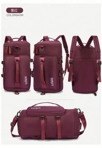 Factory Free Sample Custom Logo Fashion Sports Gym Backpack Duffel Travel <b>Bag</b> Waterproof Portable Unisex Outdoor Activities - Product Image 6