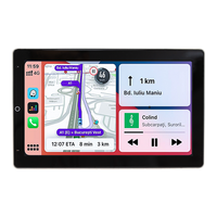 Écran IPS universel de 10,1 pouces, navigation GPS, WiFi, Aux, CarPlay sans fil, Android Auto, radio FM, lecteur DVD, autoradio Android rotatif