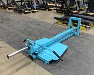 Machine à Rangées T-Bar avec Support Poitrine en Acier et <span class=keywords><strong>Banc</strong></span> d'Extension Lombaire et de Hanche Réglable pour Équipement de Gymnastique à Domicile - Product Image 6