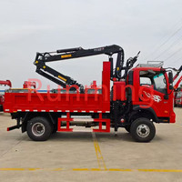 Gru Forestale per Camion, Caricatore di Tronchi, Gru per Sollevamento Legname, Caricatore di Tronchi su Camion
