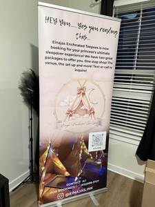 Meilleure Vente : Bannière Enroulable Personnalisée en Vinyle Imprimé UV avec Cadre en Alliage d'Aluminium Rétractable et Portable pour Salons Professionnels et Promotions Nomades - Product Image 2