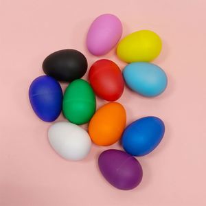 Maracas à œufs personnalisables avec LOGO, instruments de percussion musicaux, remplisseurs de paniers de Pâques, instruments de rythme pour enfants d'âge préscolaire, instruments sonores pour la salle de classe - Product Image 3