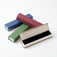Boîte cadeau en papier rigide de luxe personnalisée en forme de livre avec logo imprimé et insert en mousse, vente en gros pour bijoux et montres