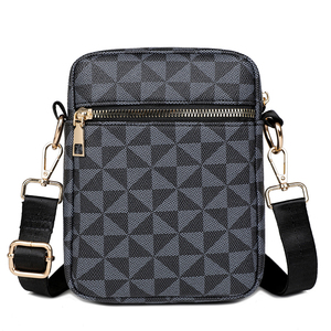 Sac bandoulière mini format en cuir PU imperméable pour homme, design tendance, prix de gros - Product Image 5