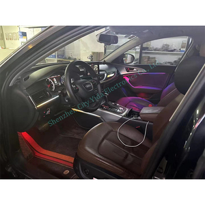 Kit Luce Ambiente Symphony LED per Interni Auto per <span class=keywords><strong>Audi</strong></span> A6 C7 <span class=keywords><strong>A7</strong></span> 2012-2018 <span class=keywords><strong>2017</strong></span> - Product Image 2