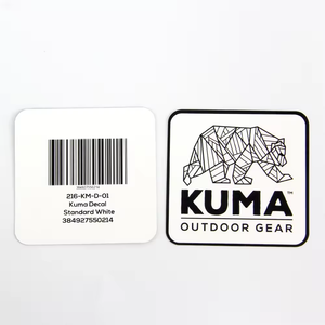 מותאם אישית דבק באיכות גבוהה die לחתוך מדבקות ויניל עם הדפסה אחורית לקישוט - Product Image 2