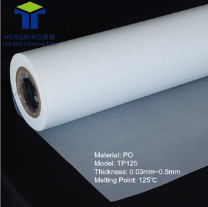 Película Adhesiva Termofusible HN TPU EVA PES <span class=keywords><strong>PO</strong></span> <span class=keywords><strong>PA</strong></span> para Unión sin Costuras de Telas, Laminación de Telas, Parches Bordados - Product Image 4
