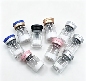 Factory Supply Empty Transparent Glass Vials 3ml 5ml 10ml For Cosmetic Freeze Dried Powder Bulk Custom Color Printing Quick Ship - Product Image 2
