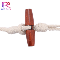 Jaket Mantel Ramah Lingkungan Berlapis Resin dengan Kancing Dekoratif, Tali Rami, dan Kancing Tanduk Sapi