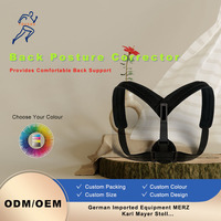 Correcteur de posture dorsal et d'épaules personnalisable, respirant, avec soutien de traction pour les épaules et ceinture de redressement