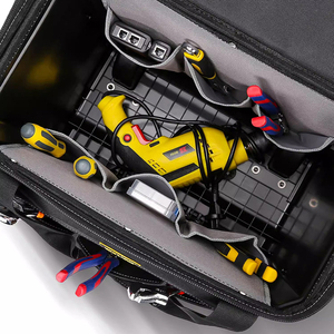 Túi dụng cụ di động có tay cầm cao su thu vào và bánh xe chịu lực, cấu tạo chống nước - Product Image 4