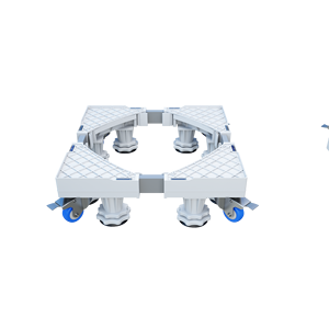 Base de support de <span class=keywords><strong>socle</strong></span> de rondelle mobile réglable avec roulettes pivotantes verrouillables Source d'alimentation électrique Pièce essentielle pour machine à laver - Product Image 3