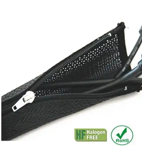Prix usine extensible fermeture éclair tressé câble chaussette JDD qualité <span class=keywords><strong>bureau</strong></span> câble wrap manchon gestion - Product Image 4