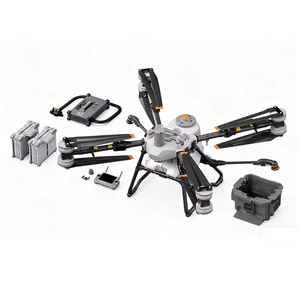 โดรนพ่นยาทางการเกษตร Agras T100 พร้อมระบบ RTK GPS ระบบพ่นแบบคู่ ประสิทธิภาพสูง ชิ้นส่วนมอเตอร์สำหรับทำความสะอาด - Product Image 1